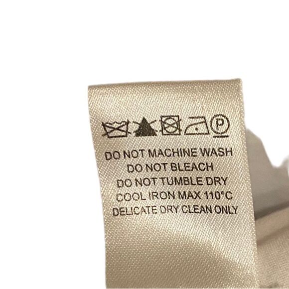 Annie Griffin Sz M White Boho Peasant Embroidered Floral Relaxed Flowy Blouse - Picture 7 of 7